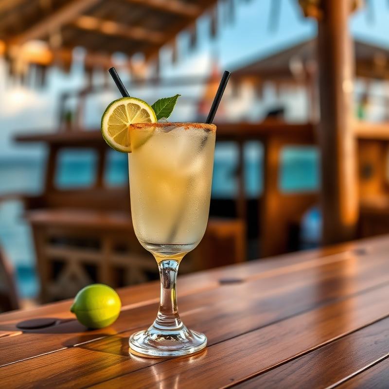 Drink tropical a bordo